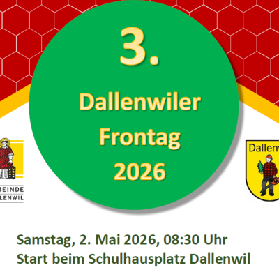 3. Frontag 2026